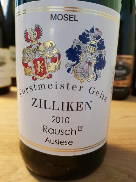 Riesling Auslese #6 2010 Saarburger Rausch-Zilliken (Saar)