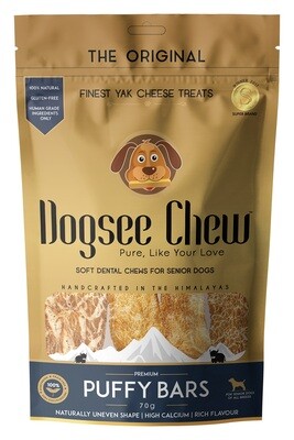 Dogsee Chew PUFFIE Bars 70 g.