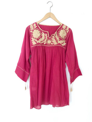 Mexikanische Bluse, Sommerbluse, Ethno-Style