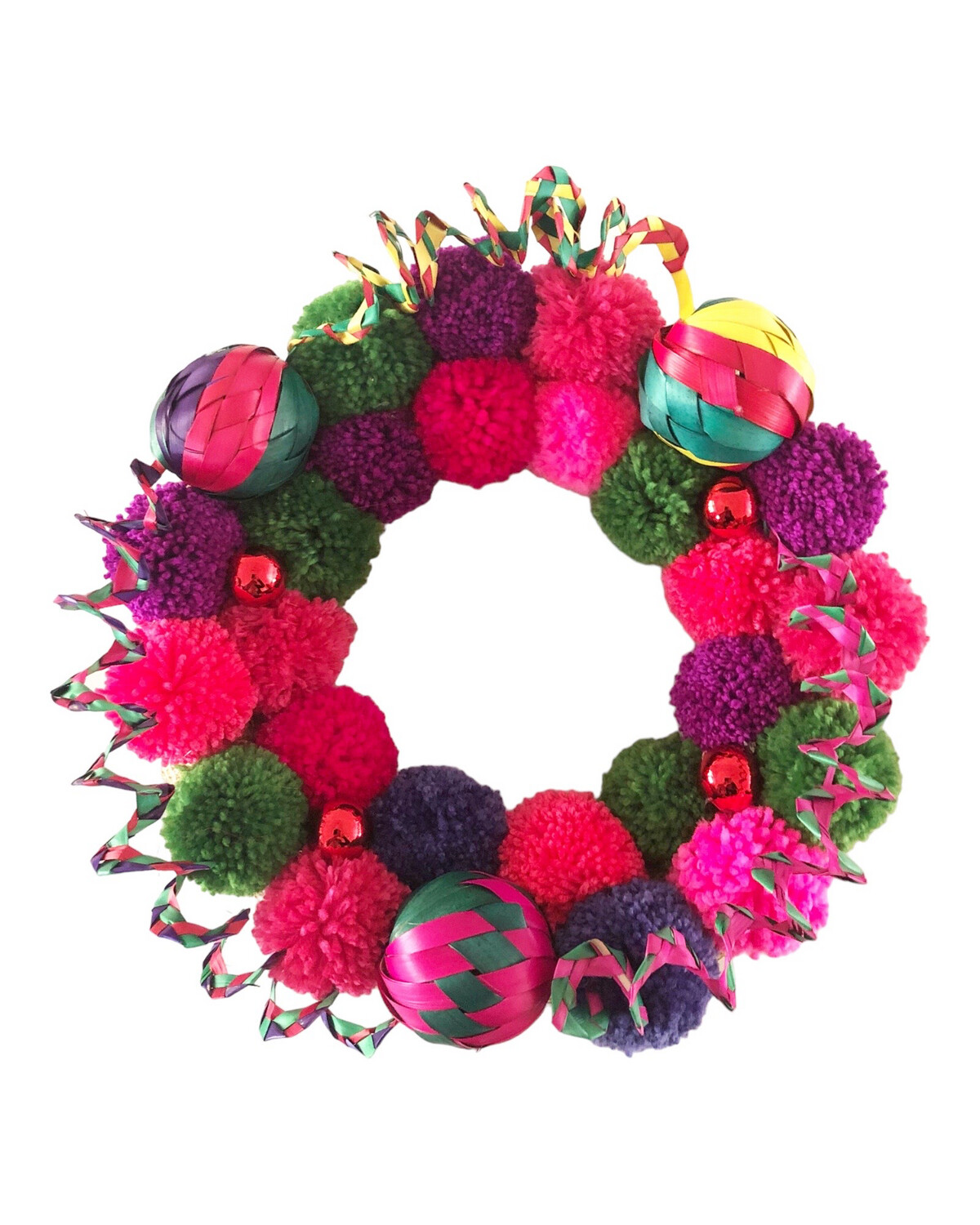 Türkranz für Weihnachten "La Mexicana",  Weihnachtsdekoration, Weihnachtskranz
