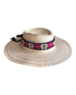 Hutband aus Baumwolle, mexikanischer Hutgürtel, gewebtes Hutband, Hutzubehör