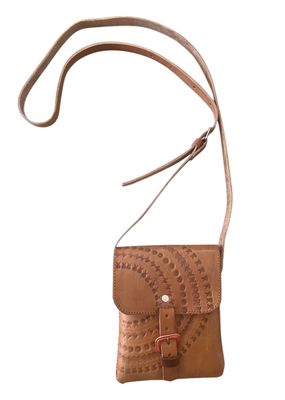 Ledertasche, Mexikanische Umhängetasche, Crossbody