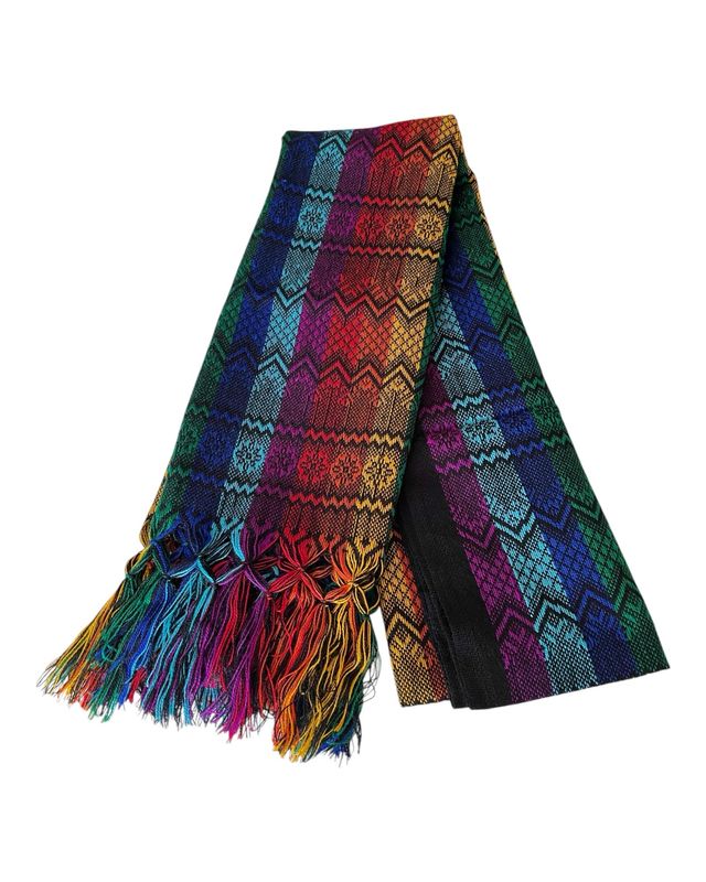 Mexikanischer Schal, Rebozo, Boho Halstuch, Geschenkt für Frauen