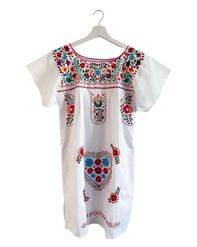 Mexikanisches Sommerkleid Puebla, Dame S Mexikanisches Sommerkleid Puebla, Dame S