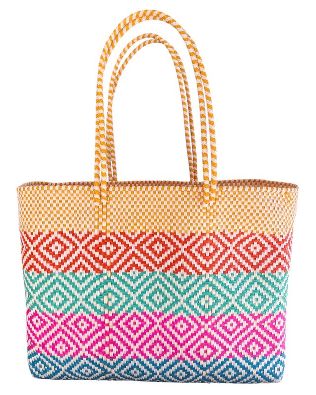Mexikanische handgemachte XXL Strandtasche, Einkaufstasche