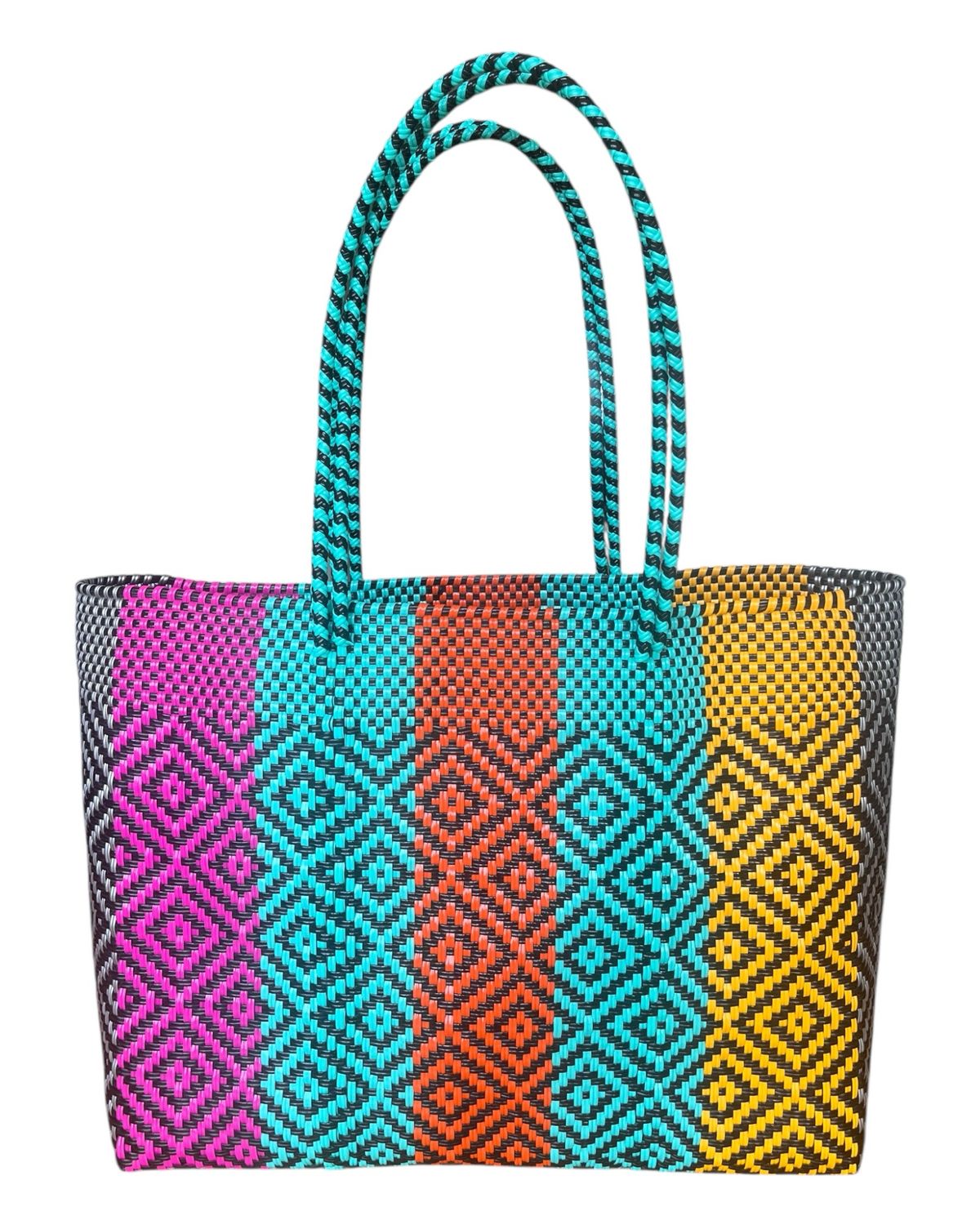 Mexikanische handgemachte XXL Strandtasche, Einkaufstasche