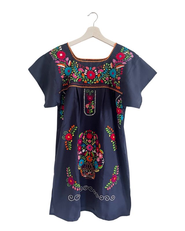 Mexikanisches Sommerkleid Puebla, Dame S Mexikanisches Sommerkleid Puebla, Dame S