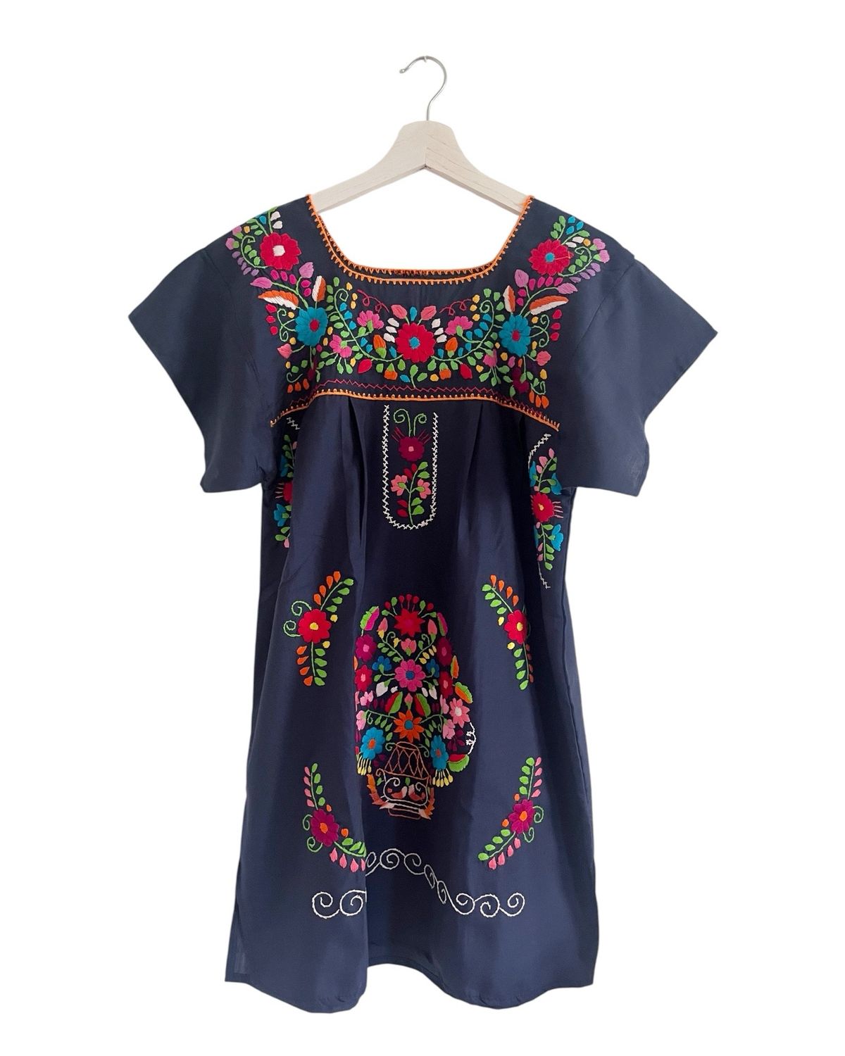Mexikanisches Sommerkleid Puebla, Dame S
