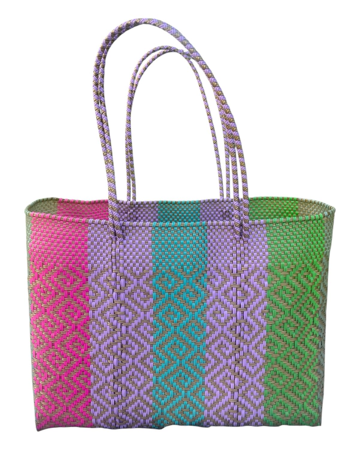 Mexikanische handgemachte XXL Strandtasche, Einkaufstasche