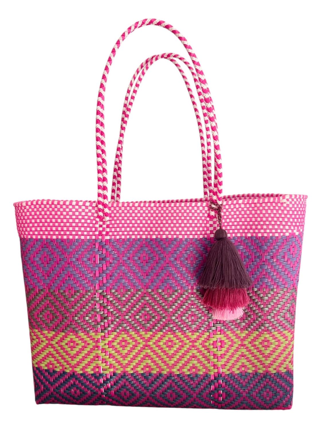 Mexikanische handgemachte XXL Strandtasche, Einkaufstasche