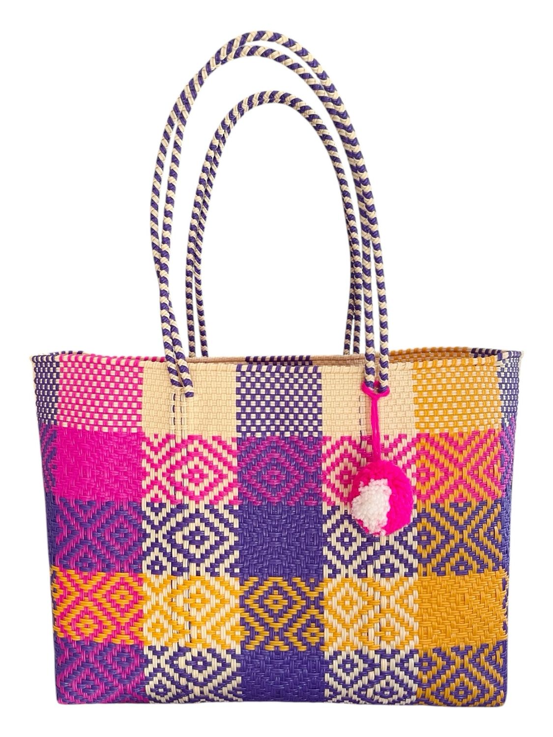 Mexikanische handgemachte XXL Tasche, Strandtasche, Einkaufstasche