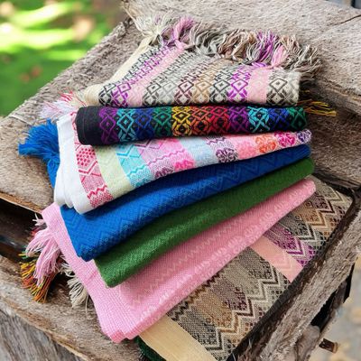 Mexikanischer Schal, Rebozo, Winterschal, Herbstschal