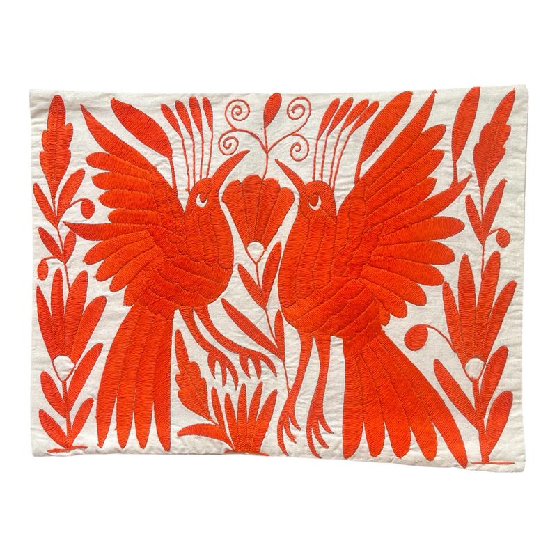 Bunter mexikanischer Otomi-Kissenbezug Bunter mexikanischer Otomi-Kissenbezug