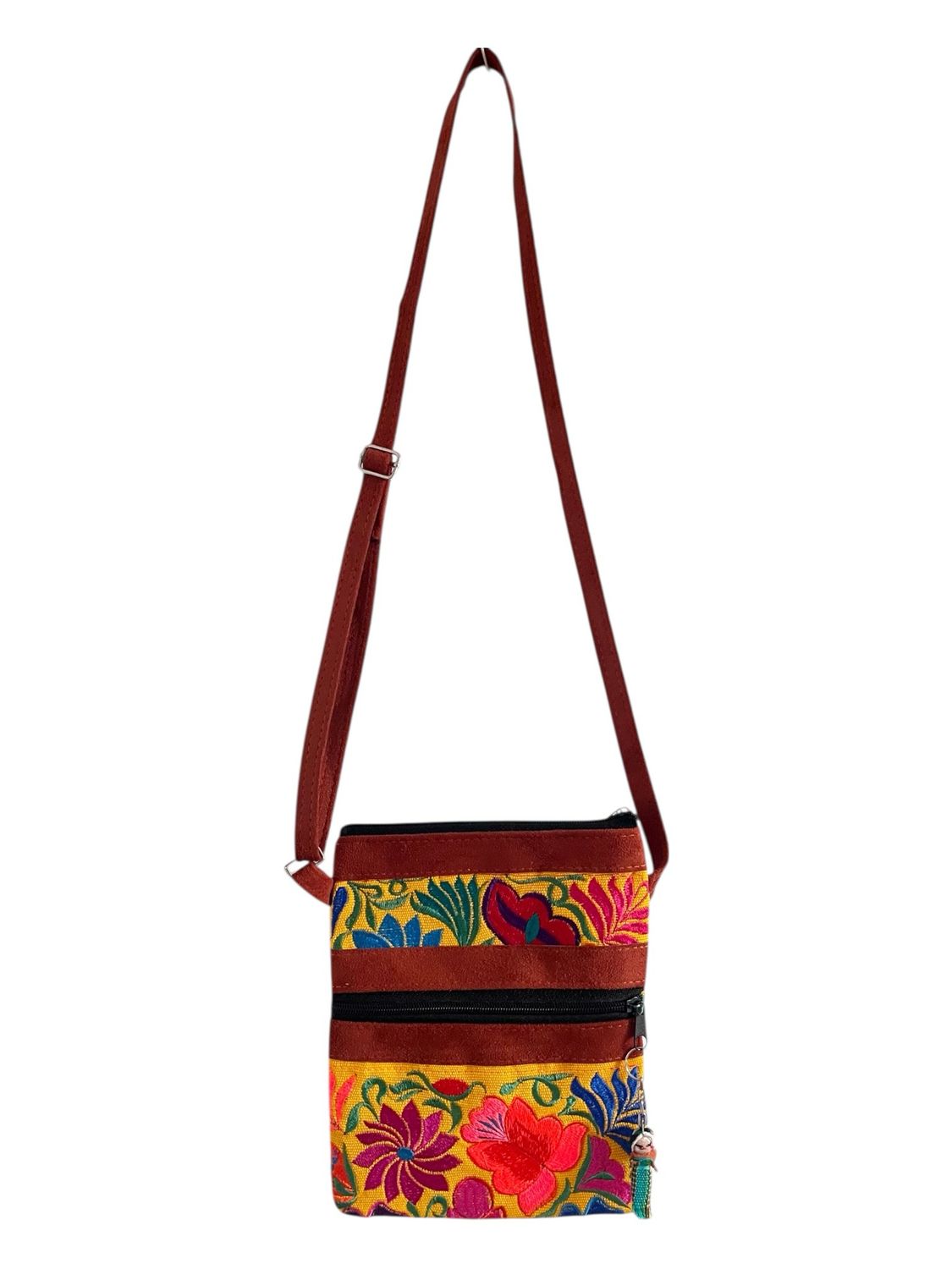 Umhängetasche mit Stickerei aus Mexiko, Boho Tasche Crossbody, Weihnachtsgeschenk Umhängetasche mit Stickerei aus Mexiko, Boho Tasche Crossbody, Weihnachtsgeschenk
