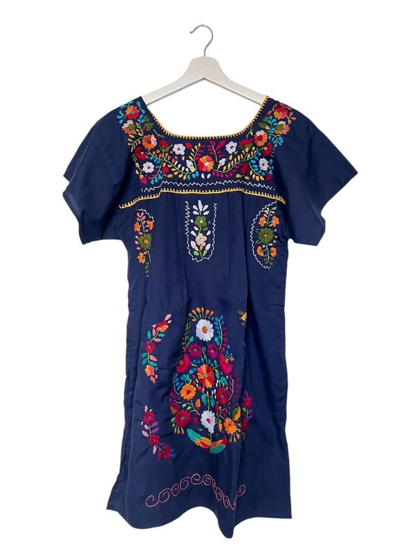 Mexikanisches Sommerkleid Puebla, Dame S Mexikanisches Sommerkleid Puebla, Dame S