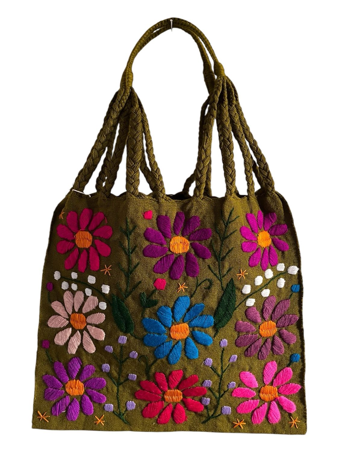 Morral Chiapas, Mexikanische Tasche Baumwolle Ein schönes Weihnachtsgeschenk!
Mexican Canvas Tote Bag, ideal als Geschenk für Frauen. Diese wunderschöne Tasche wurde in C