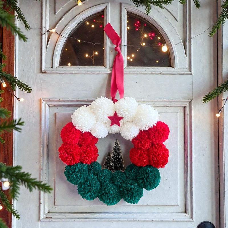 Türkranz für Weihnachten, Weihnachtsdeko, Weihnachtskranz