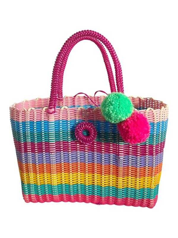 Shopper Mexiko, Korbtasche, Einkaufstasche, Strandkorb Shopper Korbtasche, Einkaufstasche, Strandkorb