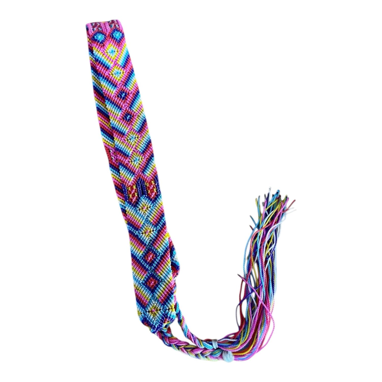 Handgewebter Mexikanischer Gürtel Handgewebter Gürte, ein perfektes kleines Geschenk als Kameragurt, Gitarre abnehmbare Riemen oder Gürtel Tasche Riemen.