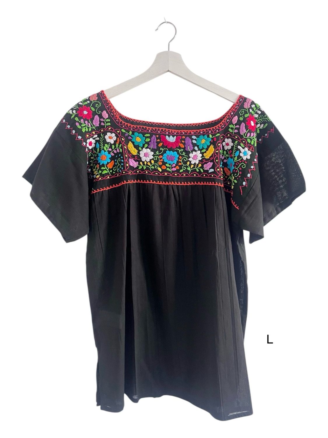 Mexikanische Bluse mit Stickerei, L Mexikanische Bluse mit Stickerei, L