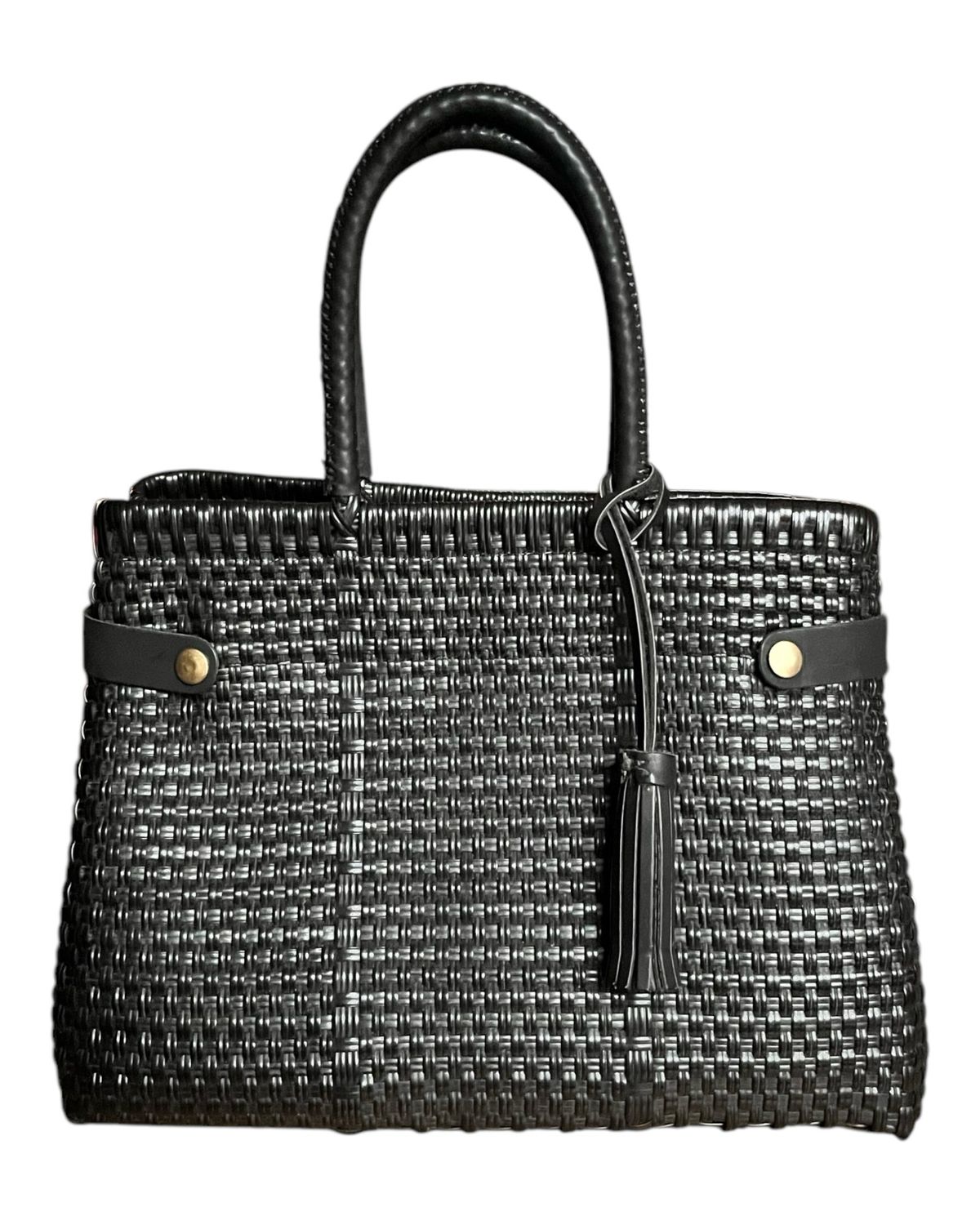 Mexikanische Handtasche, Shopper mit Henkel aus Leder Mexikanische Handtasche, Shopper mit Henkel aus Leder