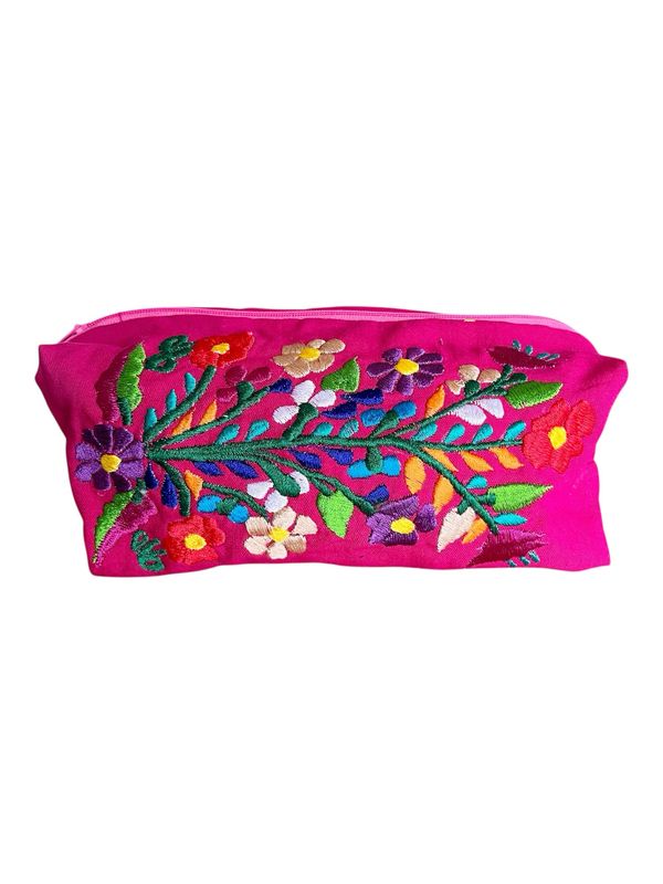 Kosmetiktasche Ethno Style mit Stickerei