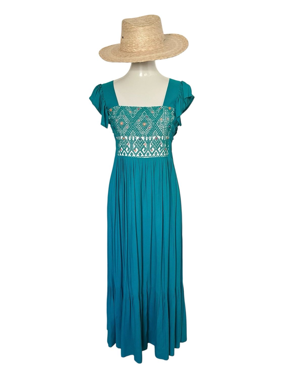 Mexikanisches Kleid aus Chiapas, handgemachte Stickerei, Sommerkleid, Unikat Mexikanisches Kleid aus Chiapas, handgemachte Stickerei, Sommerkleid, Unikat