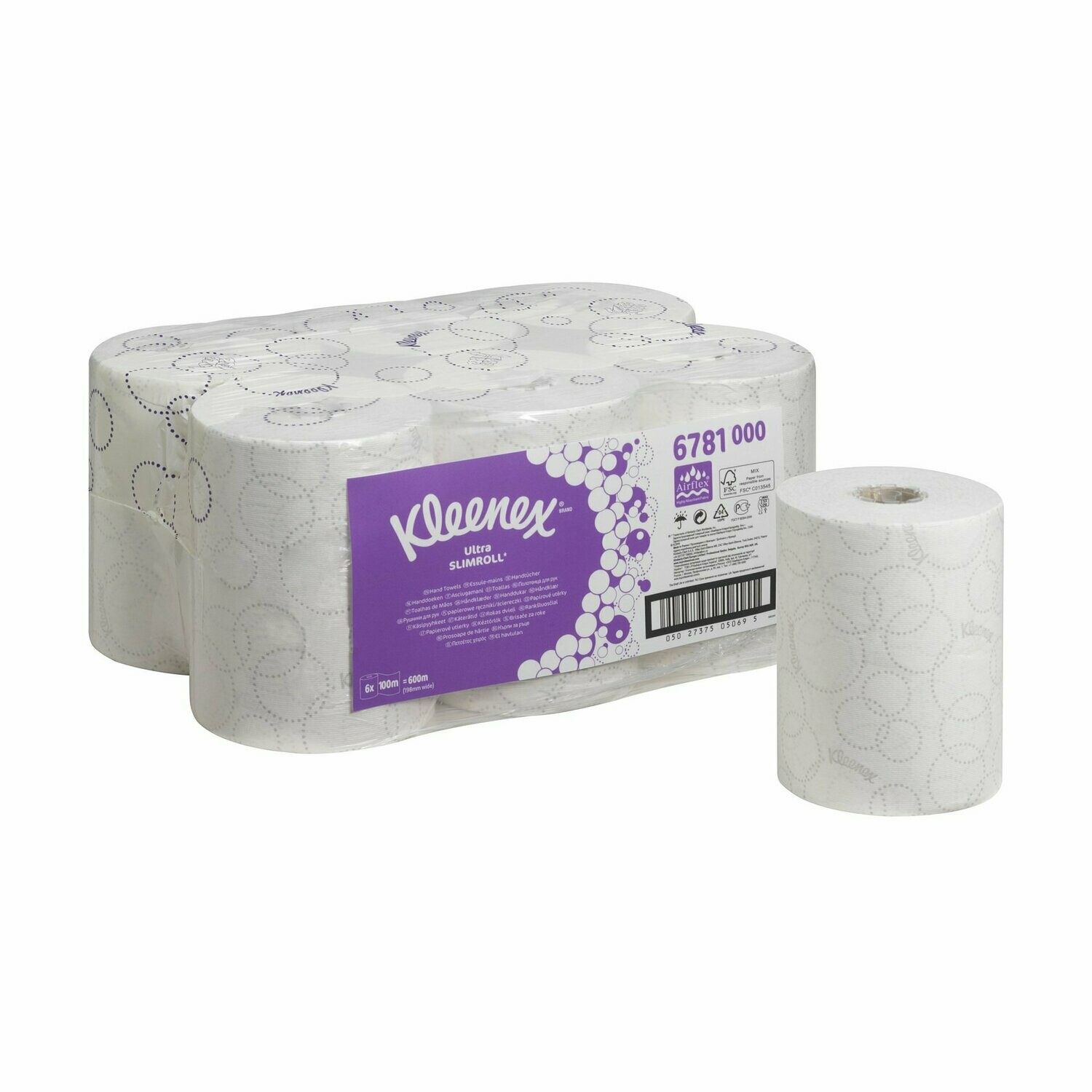 Kleenex Rollenhandtuch 2-lagig Premium 100 m Hochweiß