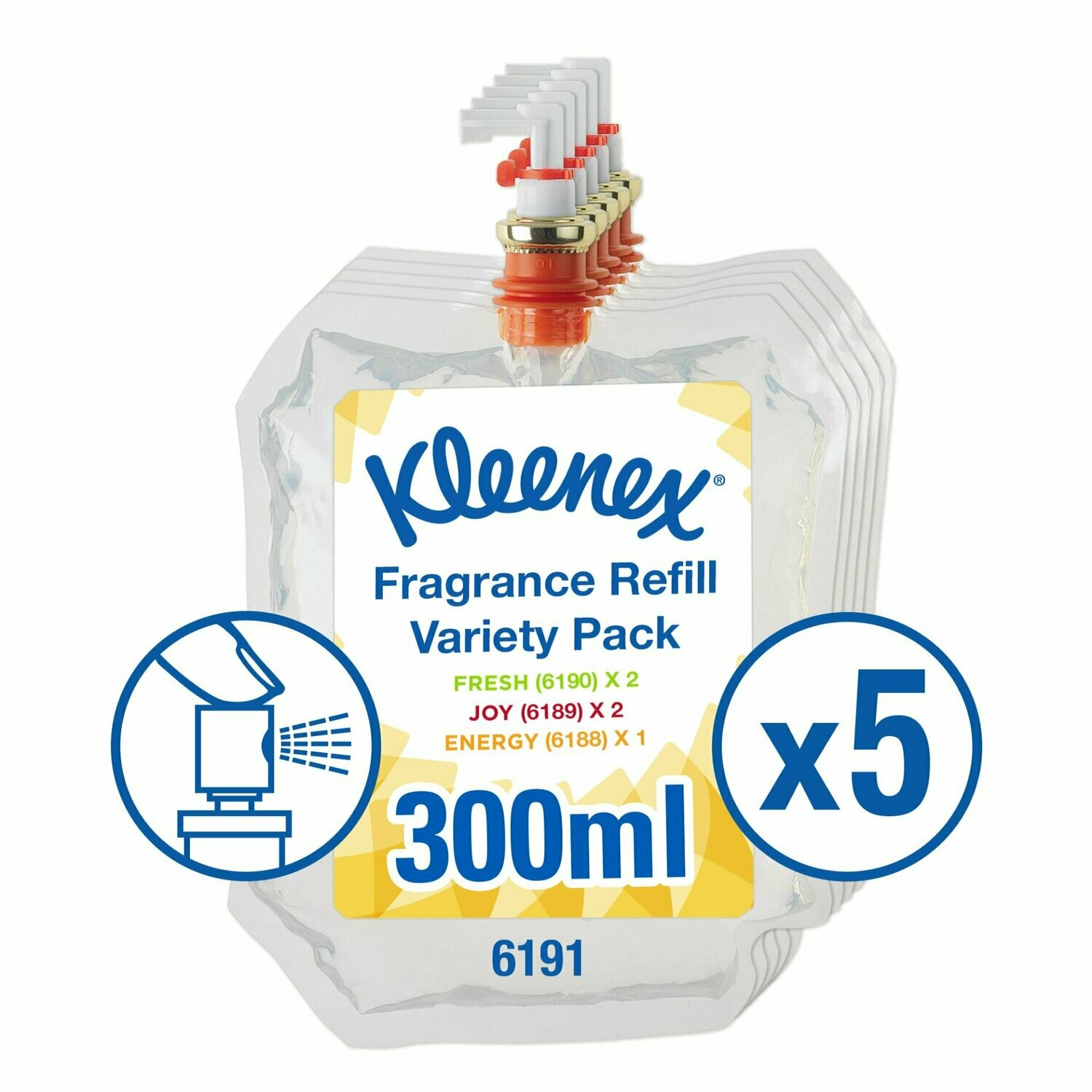 Kleenex Duftmix für 6994 5x300 ml