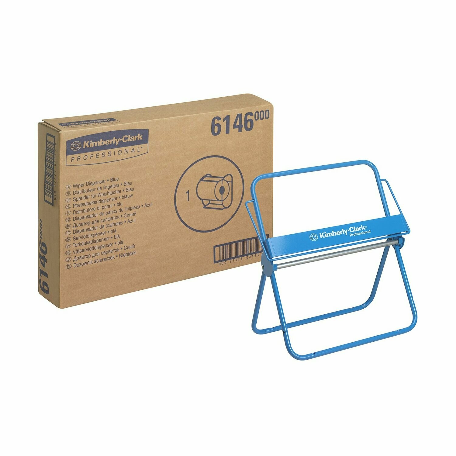 Kimberly-Clark Wandhalter für Wischtuchrollen Blau