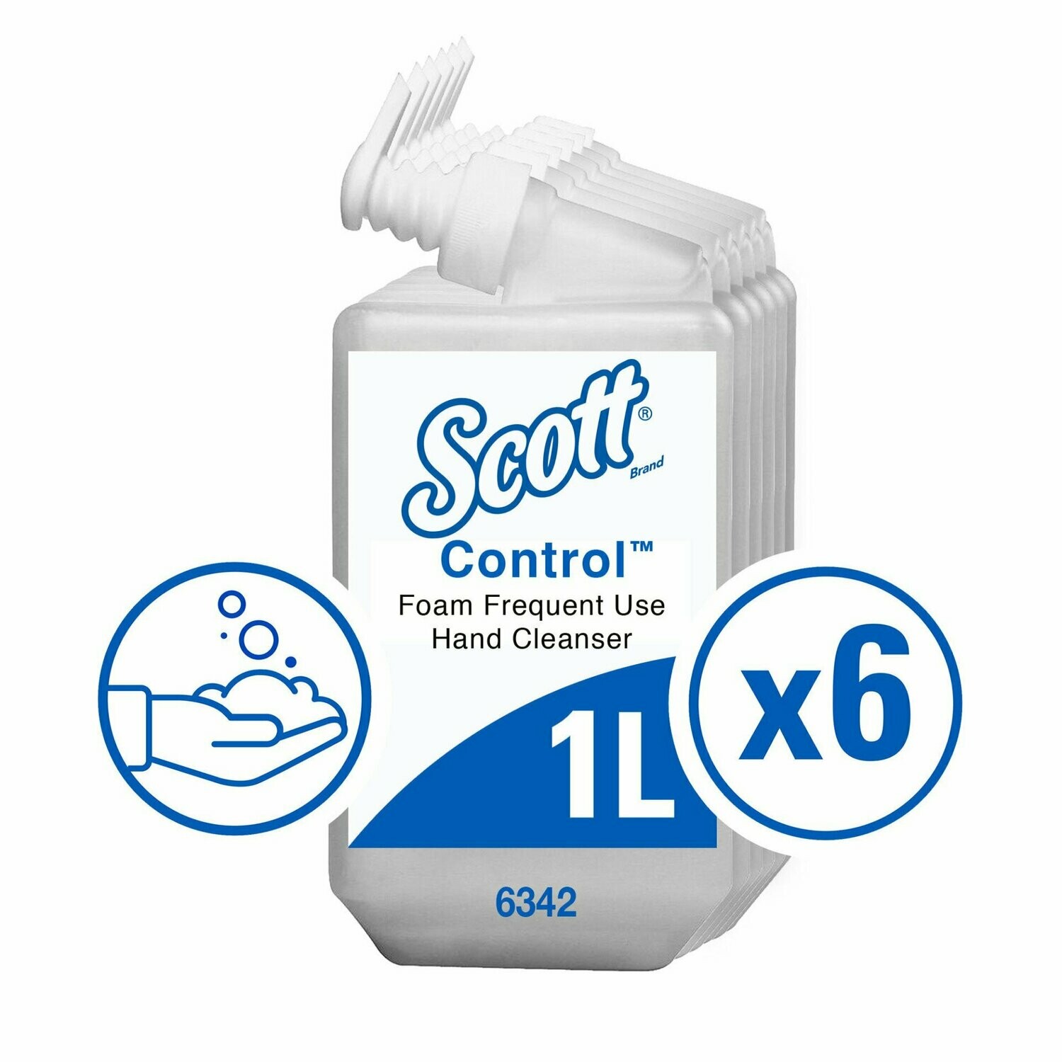 Scott Control Schaumseife Neutral 6x1 Liter