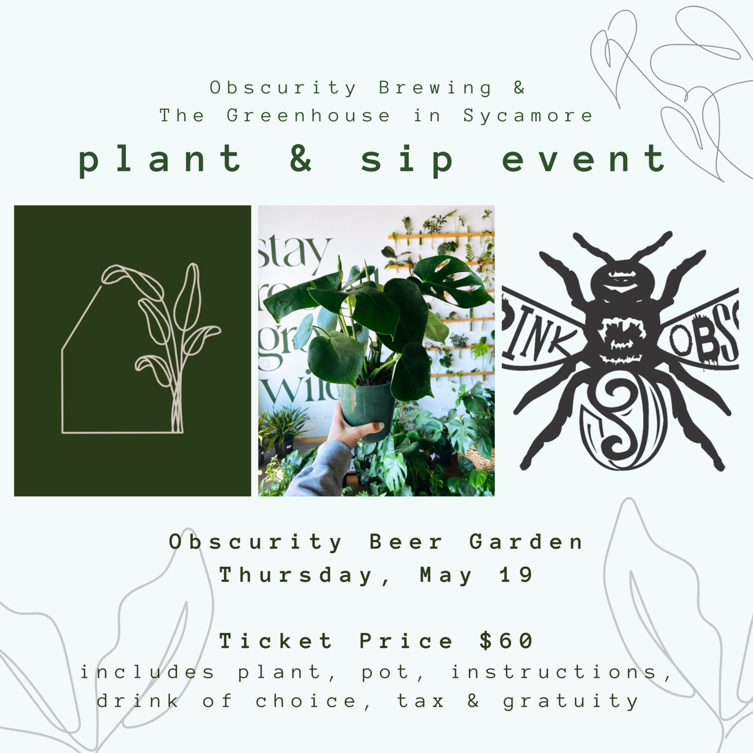 Plant and Sip Event