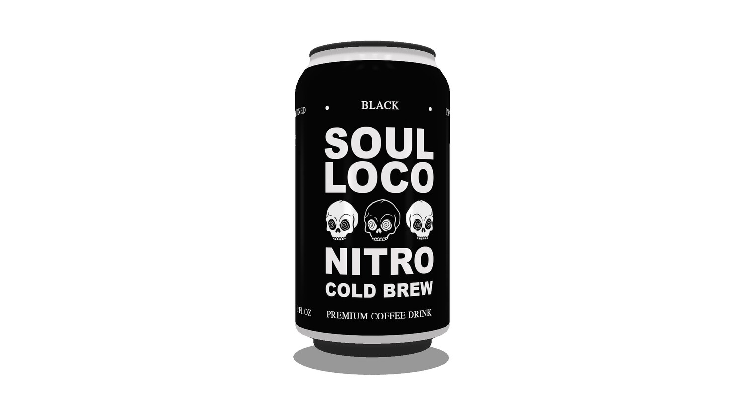 4-PACK - Soul Loco Nitro Cold Brew (12oz)