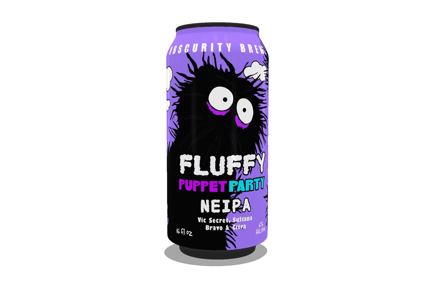 4-PACK Fluffy Puppet Party (16oz)