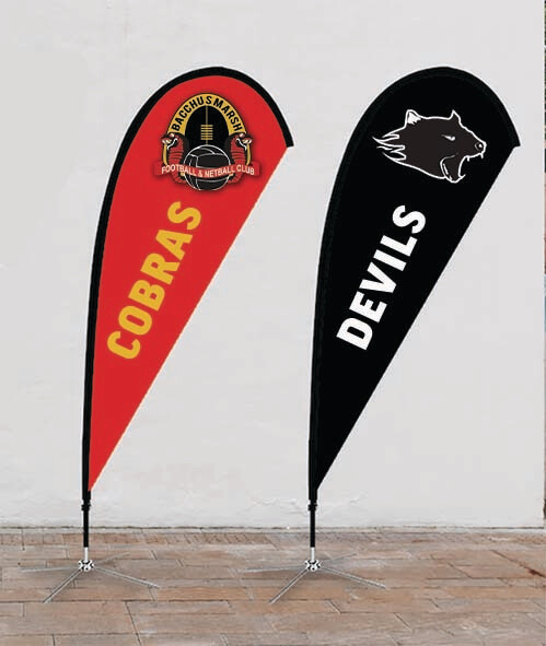 Teardrop Banner