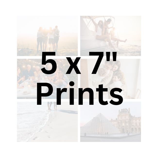 5x7" Photo Prints