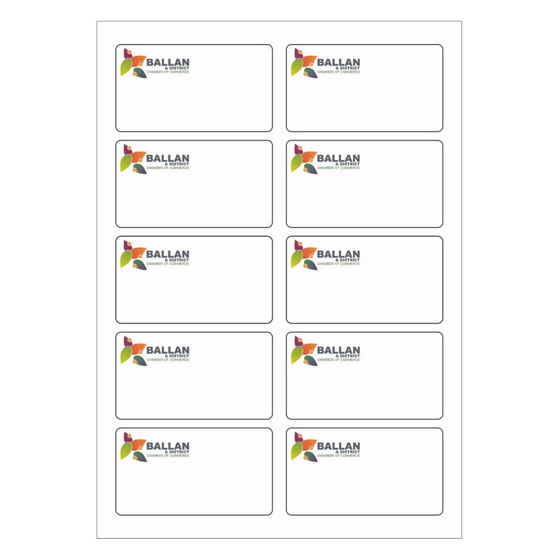 90mm x 50mm Labels