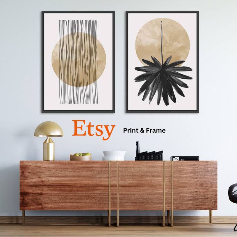 Etsy Print & Frame