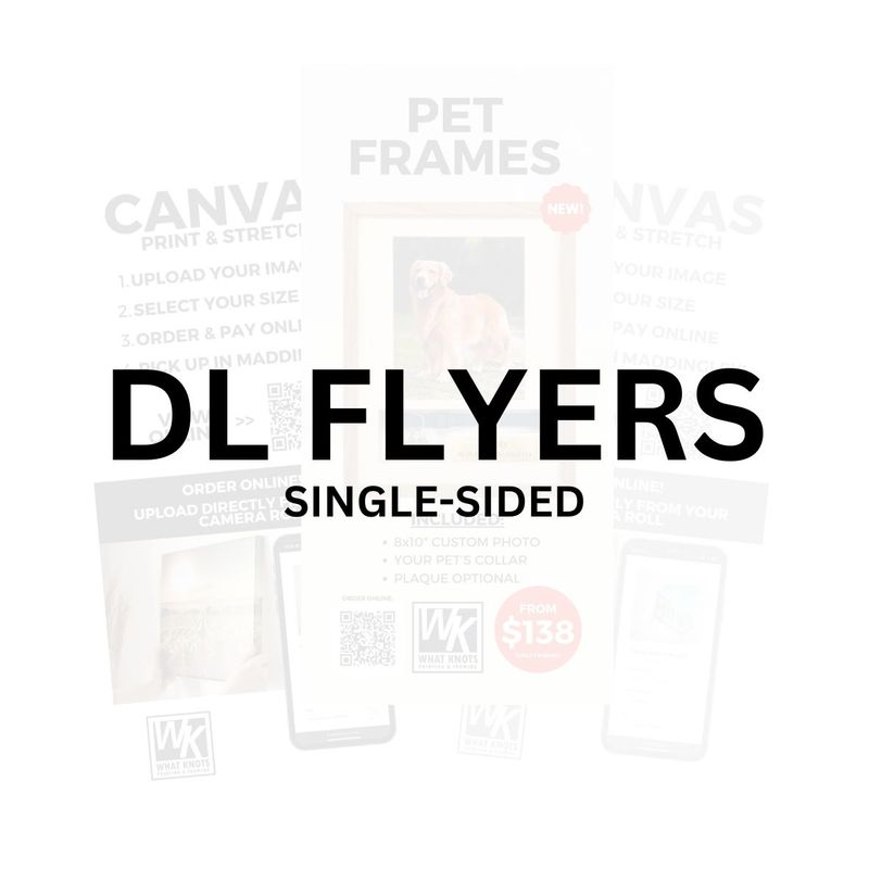 DL Flyers - Single-sided