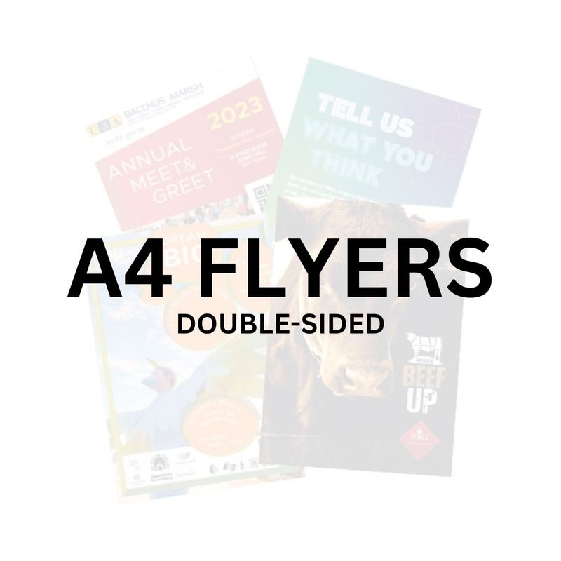 A4 Flyers - Double-sided