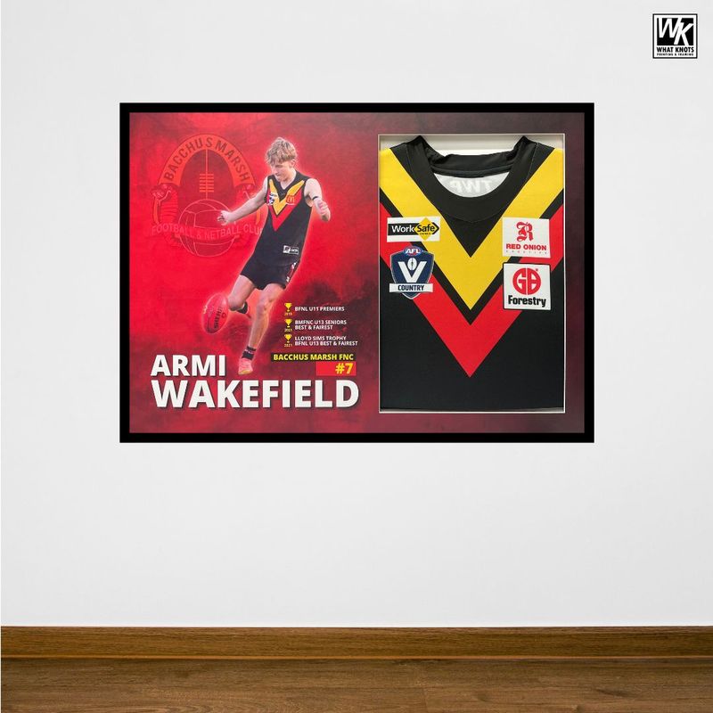 Jersey Framing - Personalised