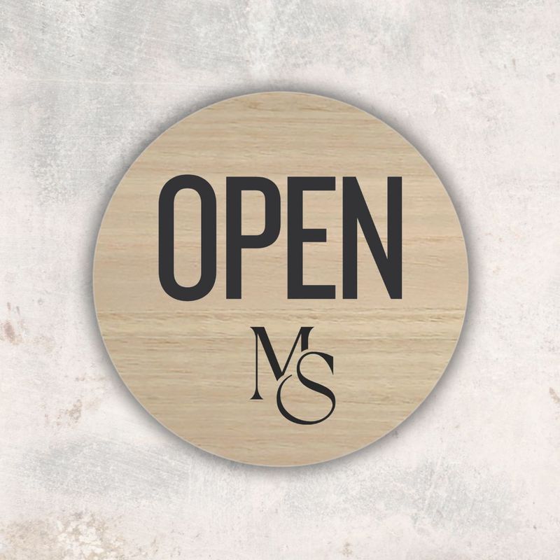 Acrylic 3D Wood Sign