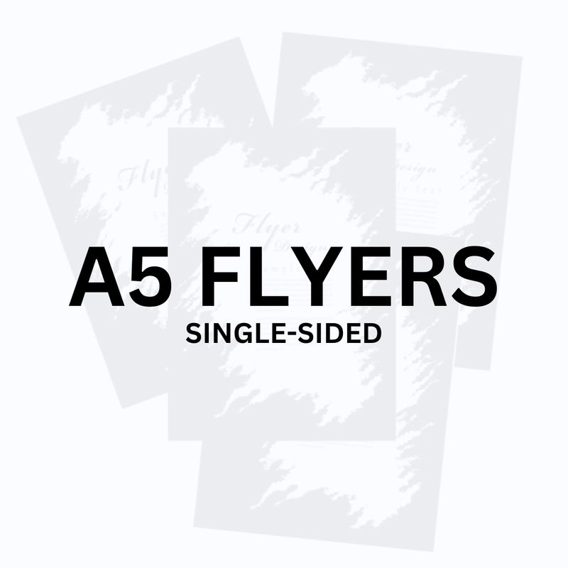 A5 Flyers - Single-sided