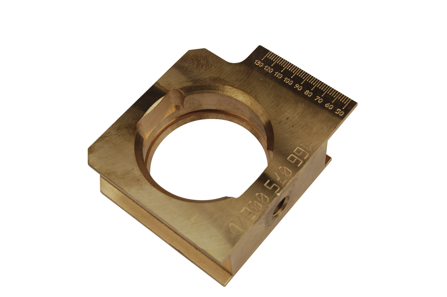 Bearing block, right in front