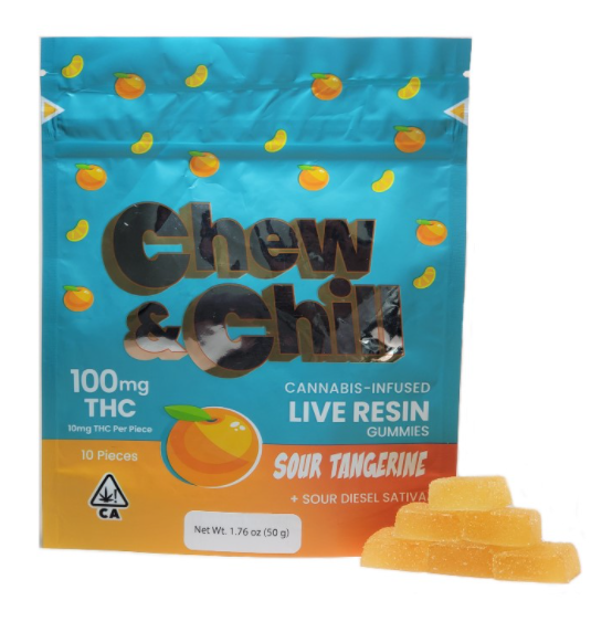 SOUR TANGERINE I LIVE RESIN GUMMIES