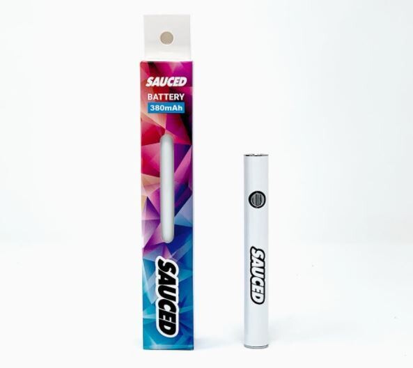 SAUCED BATTERY 380 mAh (White) | 3 heat settings