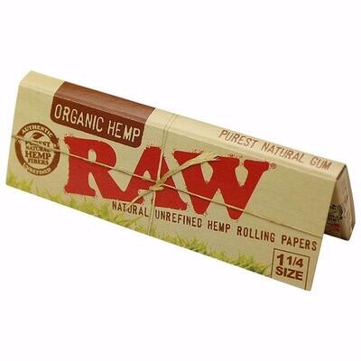 RAW ROLLING PAPERS 1 1/4