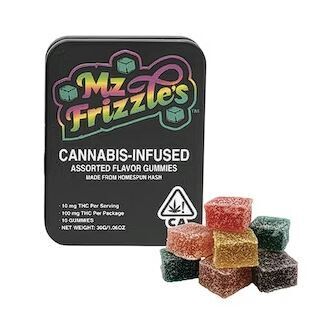 MZ FRIZZLES ASSORTED GUMMIES (100mg)