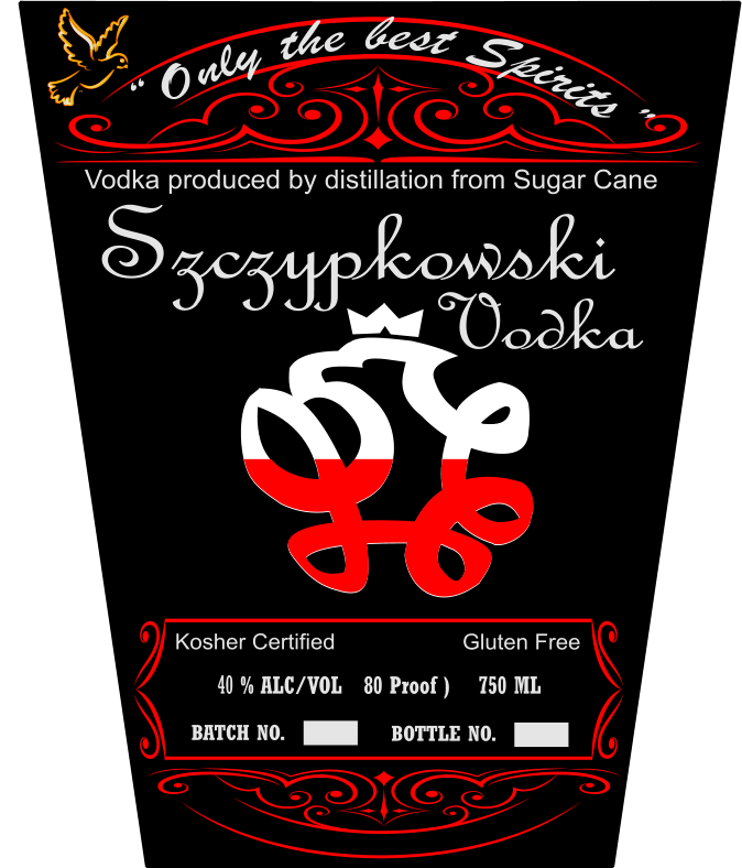 Szczypkowski Vodka (Gluten Free) 750ml  80 Proof