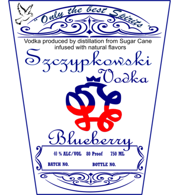 Szczypkowski Blueberry Vodka